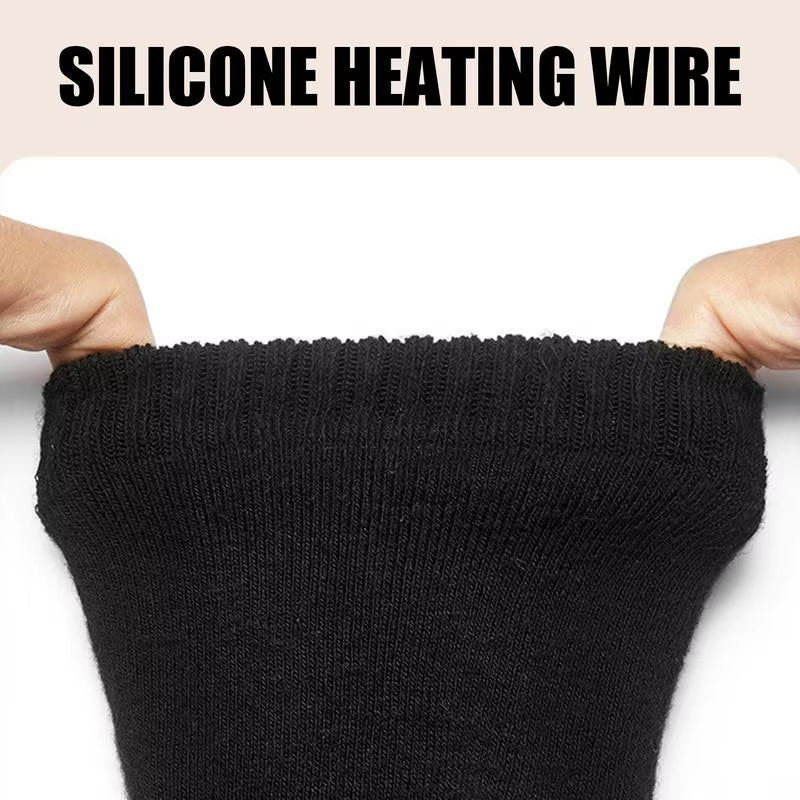 Electric Socks for Men USB Electric Heated Socks Warm Cotton Socks with Fast Heating and Long Warmth Winter Warmth