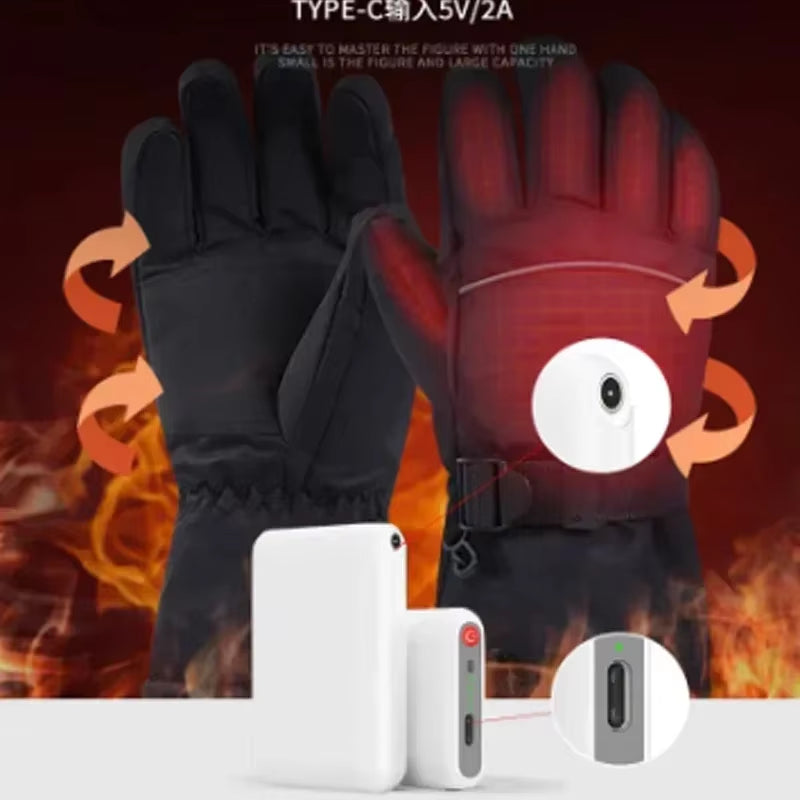 Winter Heated Socks Batteries 7.4V 3000Mah/5V 5000Mah Li-Polymer Battery Packs for Warm Gloves Clothes Hat Charger Power Bank